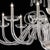 Murano Huge Venetian Elegant Transparent “Curls” Murano Glass Chandelier For Sale - Image 4 of 6