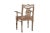 English Pair of Vintage Anglo-Indian Teakwood Chairs For Sale - Image 3 of 4