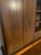 1950s Mid-Century Modern Wood Hutch / China Cabinet With Brass Hardware For Sale In Seattle - Image 6 of 12