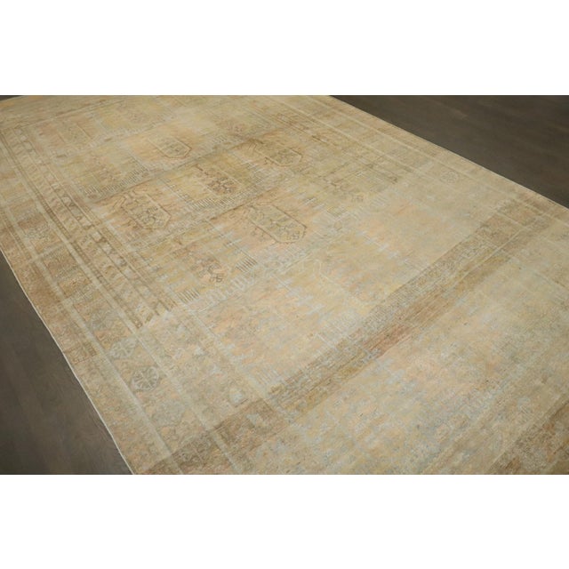 Neutral Antique Persian Balouch Rug - 7'2" x 13'6" For Sale - Image 11 of 11