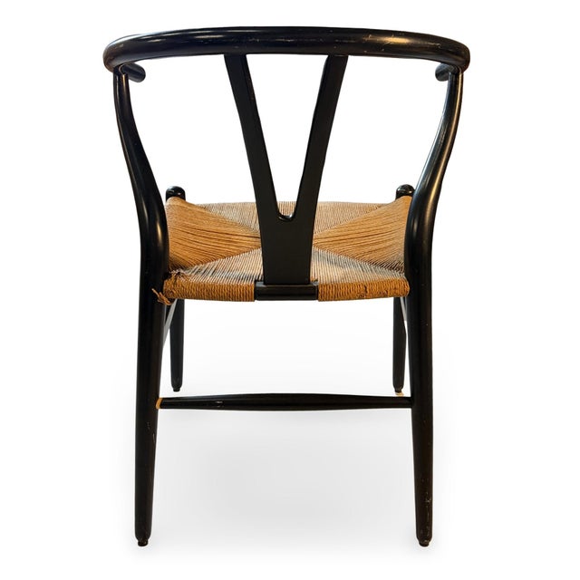 Set of Four Wishbone Dining Chairs, Attributed to Hans Wegner for Carl Hansen & Søn For Sale - Image 12 of 18