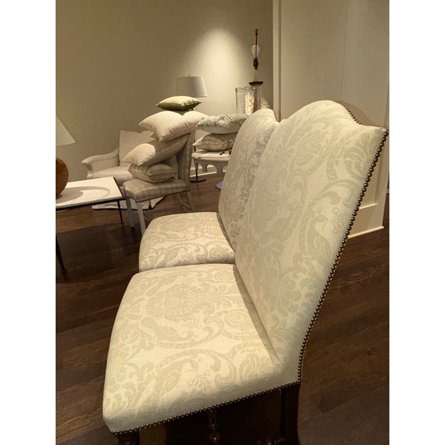 Traditional Dennis & Leen 2 Custom Bolin Side Chairs For Sale - Image 3 of 7