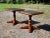 1970s Vintage Pair Statton Oldtowne Solid Cherry Stone Top Pedestal End Tables For Sale - Image 5 of 13