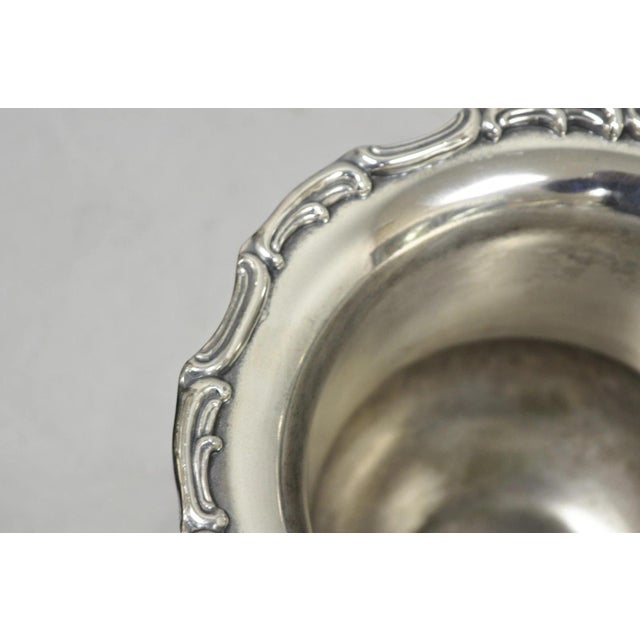 Vintage Leonard Silver Plated Trophy Cup Urn Champagne Chiller Bar Ice Bucket For Sale - Image 9 of 13