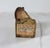 Brass Vintage Ghanaian Brass Mask Head on Pedestal For Sale - Image 8 of 10