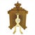 Traditional Gilded Bronze Frame for Miniature or Photograph with Napoleonic Motifs, Late 19th Century For Sale - Image 3 of 7