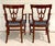 Set of 6 Neoclassical Dining Chairs With Carved Swag Backs, Blue Velvet Upholstery For Sale - Image 10 of 18