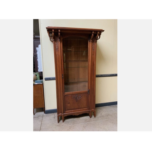 Antique Art Nouveau Bookcase, 1900 For Sale - Image 13 of 13