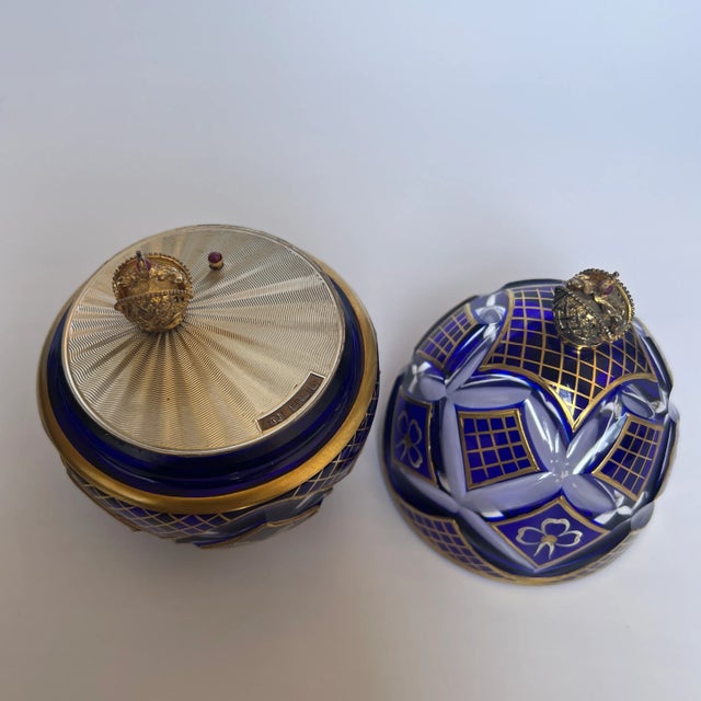 1900 - 1909 1900s Theo Faberge Winter Egg St. Petersburg Collection For Sale - Image 5 of 12