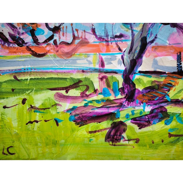 Linda Clerget, Perfect Day Early Spring, Acrylic For Sale - Image 4 of 7