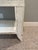 Mid 20th Century White Wicker Library Table For Sale - Image 5 of 5
