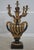 Italian Pair Large Monumental Marble Base Candelabras For Sale - Image 3 of 14
