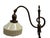 Glass 1910s Floor Lamp With Adjustable Height and Glass Shade #2603 For Sale - Image 7 of 9