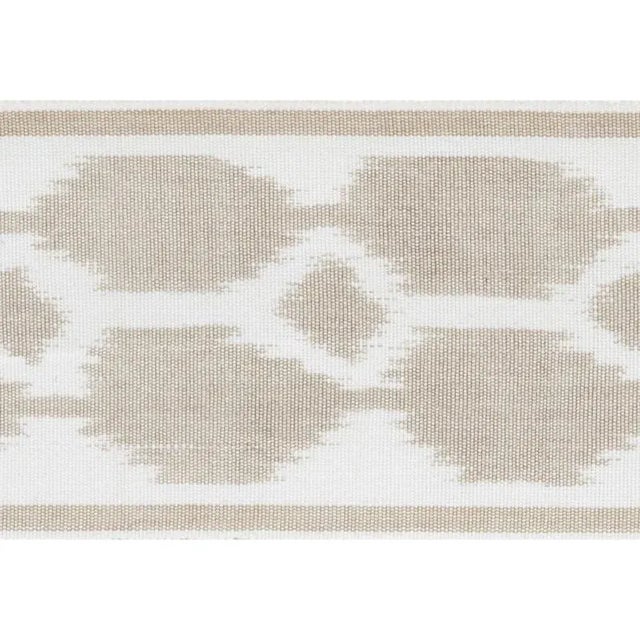 Contemporary Sample - Schumacher Telia Tape in Sand For Sale - Image 3 of 3