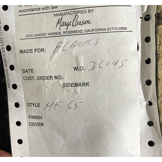 Marge Carson Coastal Upholstered Dining Chairs - Set of 4 For Sale - Image 9 of 9