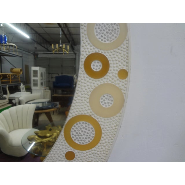 1970s 1970s Italian Mid-Century Modern Mirror For Sale - Image 5 of 8