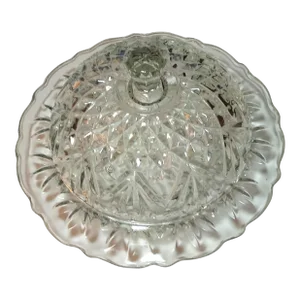 Vintage Indiana Glass Butter Dish