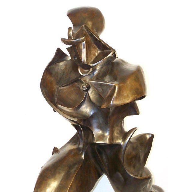 Bronze Forms of Continuity in Space Sculpture For Sale - Image 5 of 7