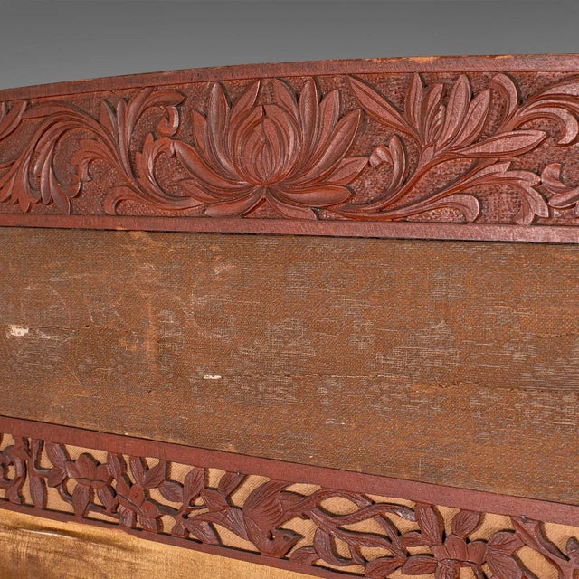 1900's Antique Japanese Photographic Prop Screen For Sale - Image 9 of 12