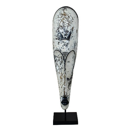 Fang Mask on Stand For Sale