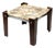 Brutalist Coffee Table with Marble, 1960s For Sale