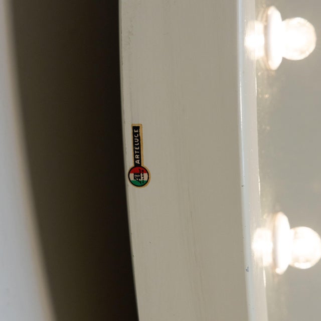 Mod. 51/A Luminous Wall Mirror by Gino Sarfatti for Arteluce, 1950s For Sale - Image 14 of 15