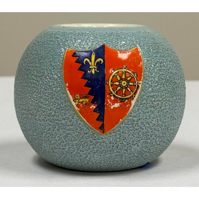 Vintage ceramic match striker produced by Wiltshaw and Robinson (Carlton Ware) of Stoke-on-Trent, England. Rough cast...