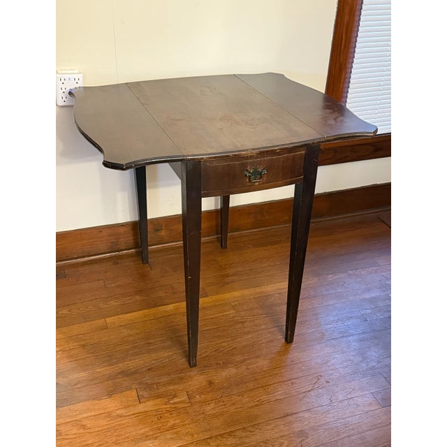 This versatile End Table would work in a living room, bedroom or den; it could be great for a lamp; placemats & coasters...
