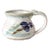 Vintage Studio Pottery Floral Mug For Sale