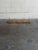 Vintage Danish Oak Wall Shelf With Brass Brackets Scandinavian Floating Shelf For Sale - Image 9 of 9