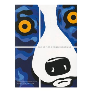 1944 The Art of George Rodrigue Blue Dog Softcover New Orleans Coffee Table Art Book For Sale