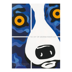 1944 The Art of George Rodrigue Blue Dog Softcover New Orleans Coffee Table Art Book