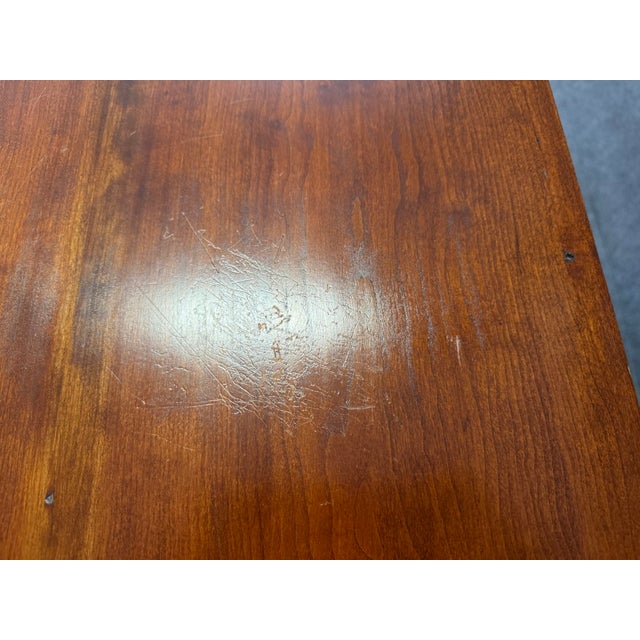 19th Century Burled Walnut and Cherry Four Drawer Chest For Sale - Image 9 of 13