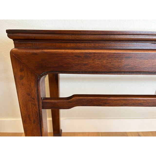 Henredon Vintage Henredon Chinoiserie/Ming Style Sofa Table/Console For Sale - Image 4 of 14