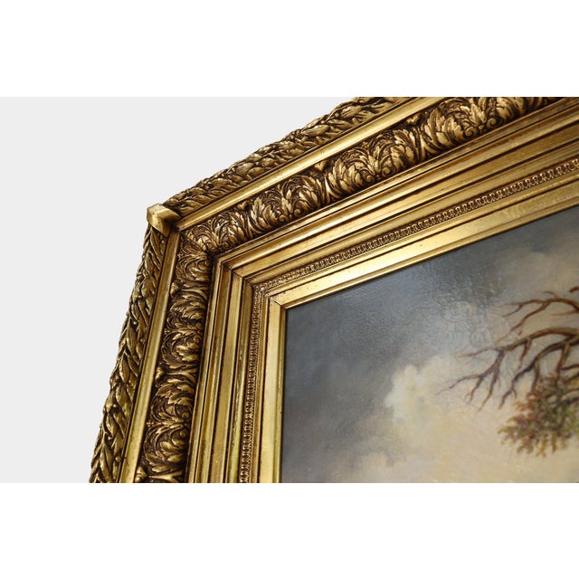 Belgian Artist, Large Baroque Scene, 1900, Oil on Canvas, Framed For Sale - Image 9 of 11