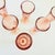 Glass Pink Swirl Champagne Flutes - Set of 6 - France For Sale - Image 7 of 8