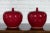 Vintage Chinese Oxblood Finish Jars - A Pair For Sale In New York - Image 6 of 13