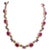 Red Bochic “Capri” Vintage Ruby, Amethyst, Peridot Necklace In 18K Gold & Silver For Sale - Image 8 of 14