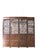 Antique Chinese 4 Panel Lattice Wood Screen Doors For Sale - Image 11 of 15