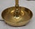 Traditional Mid-20th Century Brass Bouillote Bell Candlestick Dual Light Table Lamp For Sale - Image 3 of 5