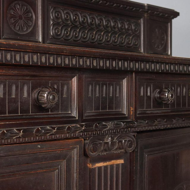 Italian Neo-Renaissance Style Credenza For Sale - Image 5 of 11