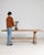 French Country Oak Trestle Dining Table For Sale - Image 3 of 15