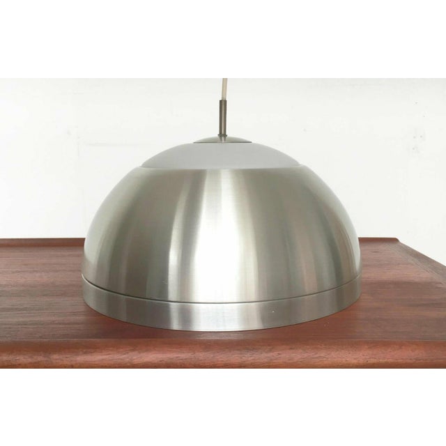 Mid-Century Space Age Danish Model P 232 L Globe Pendant Lamp by Svend Middelboe for Nordisk Solar, 1960s For Sale - Image 11 of 13