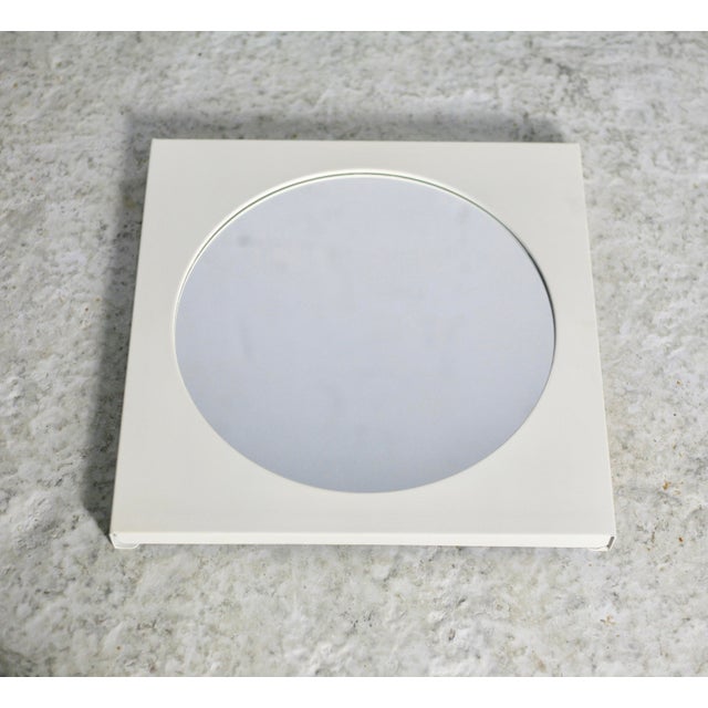 Space Age Mirror in Steel, 1970s For Sale - Image 11 of 12