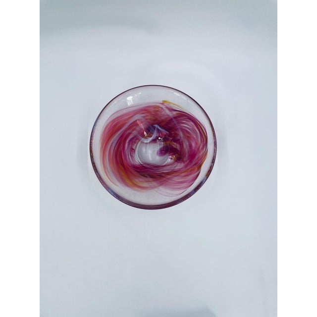 Tempera Art Bowl by Anna Ehrner for Kosta Boda, 1985 For Sale - Image 3 of 9