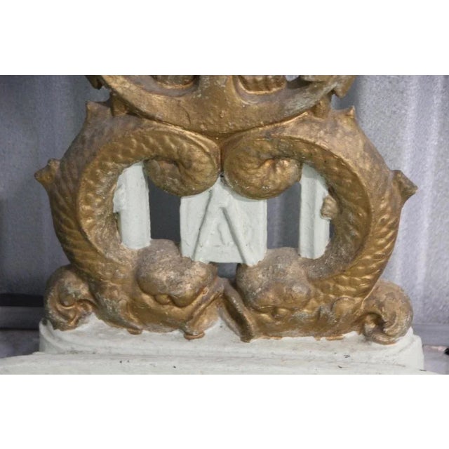 French Cast Iron Umbrella Holder, 1950s For Sale - Image 4 of 13