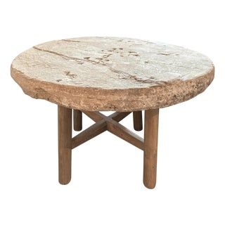Sumba Stone Round Table For Sale