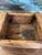Early 20th Century Handcrafted Primitive Dovetail Wooden Storage Box For Sale In Seattle - Image 6 of 11