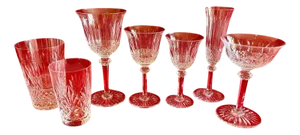 Tommy Model Crystal Service from St Louis, Set of 84