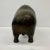 Chinese Patinated Bronze Pig Sculpture Vintage For Sale - Image 4 of 6